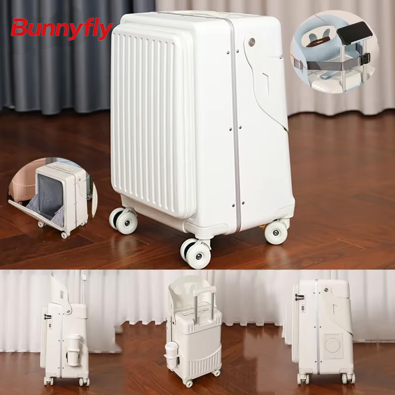 BunnyFly キッドママスーツケース 子供用シート付き  - Baby Nursery Trolley のレビューと価格